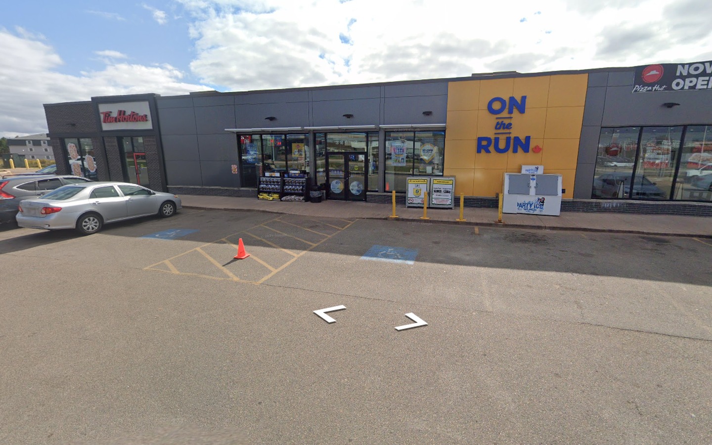 Street-level exterior of the commercial building at 320 Capital Drive in Charlottetown